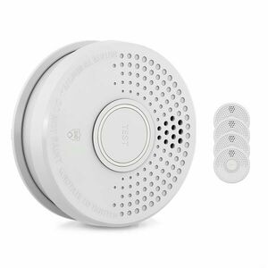 SHD by oneConcept DOF39, Füstérzékelő, műanyag, figyelmeztető jelzés: 85 dB, 9V elemmel kép