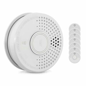 SHD by oneConcept DOF39, Füstérzékelő, műanyag, figyelmeztető jelzés: 85 dB, 9V elemmel kép