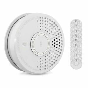 SHD by oneConcept DOF39, Füstérzékelő, műanyag, figyelmeztető jelzés: 85 dB, 9V elemmel kép