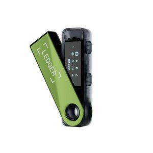 Ledger Nano S Plus Oxidate Green Crypto Hardware Wallet kép