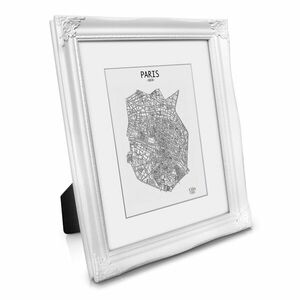 Casa Chic Regent, képkeret, téglalap alakú, 25 x 20 cm-es fotók, paszpartu, üveg, rokokó kép