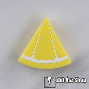 Adatátvitel adatkábel / USB töltő védő szilikon - 1db - CITROM MINTÁS kép