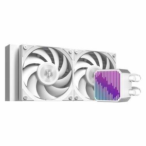 ID-Cooling DX240 MAX WHITE 35.2dB 2x12cm CPU Water Cooler Fehér kép