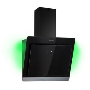 Klarstein Aurora Eco 60, páraelszívó, 60 cm, falra szerelhető, 550 m³/h, A+, érintéses vezérlés, fekete kép