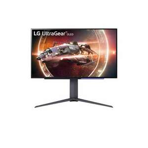 LG 27" 27GS95QE-B Gaming Monitor kép