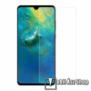 Előlap védő karcálló edzett üveg - 0, 3 mm vékony, 9H, Arc Edge, A képernyő sík részét védi - HUAWEI Mate 20 X / HUAWEI Mate 20 X 5G kép