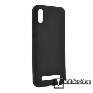 Szilikon védő tok / hátlap - MATT - FEKETE - Doogee X90 / Doogee X90L kép