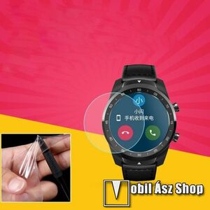 Mobvoi Ticwatch Pro, TPU okosóra képernyővédő fólia, 1db, Clear, törlőkendővel kép