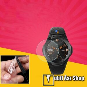 Mobvoi Ticwatch E2, S2, TPU okosóra képernyővédő fólia, 1db, Clear, törlőkendővel kép