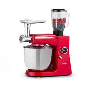 Klarstein Renata Rossa, konyhai robotgép, 3 az 1-ben 2000 W/2, 7 PS, 10 L, rozsdamentes acél, BPA-mentes kép