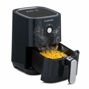 Klarstein Crisp-Pro, forrólevegős fritőz, 1400 W, 2, 8 l, 8 program, időzítő, rozsdamentes acél kép