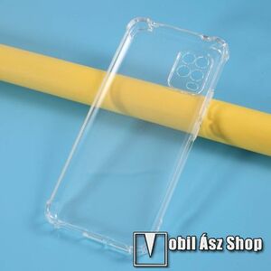 Szilikon védő tok / hátlap - FÉNYES - ÁTLÁTSZÓ - erősített sarkok - Xiaomi Mi 10 Lite 5G / Xiaomi Mi 10 Youth 5G / Xiaomi Mi 10 Lite Zoom kép