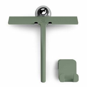 Gütewerk by blumfeldt Blaze, zuhanyzósarok törlő, 23 cm, szilikon borítás, rozsdamentes acél mag, modern design kép