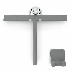 Gütewerk by blumfeldt Blaze, zuhanyzósarok törlő, 28 cm, szilikon borítás, rozsdamentes acél mag, modern design kép