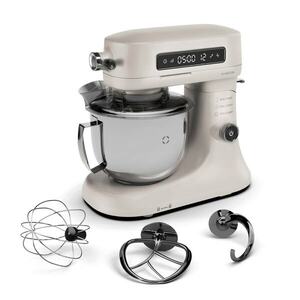 Klarstein Chiara konyhai robotgép, 1600 W, 12 beállítás, rozsdamentes acél tál, LCD kijelző, Tartozékokkal együtt kép