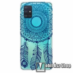 Szilikon védő tok / hátlap - ÁLOMCSAPDA MINTÁS - ÁTLÁTSZÓ - SAMSUNG Galaxy A31 (SM-A315F) kép