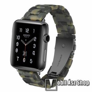 Okosóra műanyag szíj - 165mm hosszú, 22mm széles - TEREPMINTÁS - HUAWEI Watch GT / HUAWEI Watch Magic / Watch GT 2 46mm / Honor MagicWatch 2 46mm kép