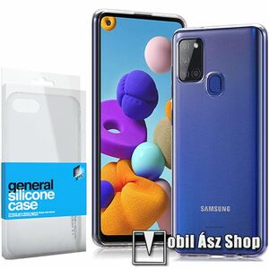 Xpro szilikon védő tok / hátlap - ULTRAVÉKONY! 0.33mm - ÁTLÁTSZÓ - SAMSUNG SM-A217F Galaxy A21s - GYÁRI kép