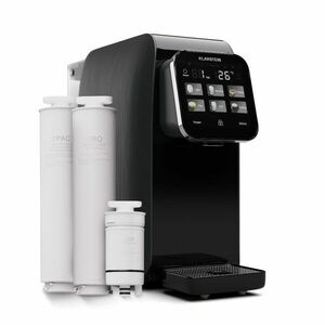Klarstein AquaLine 3L, víztisztító, 5 fokozatú szűrés, 3 l térfogat, 6 vízhőmérséklet, fekete kép