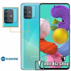 SUNSHINE Hydrogel TPU kameravédő fólia - Ultra Clear, ÖNREGENERÁLÓ! - 1db - SAMSUNG Galaxy A51 (SM-A515F) / SAMSUNG Galaxy A51 5G (SM-A516F) - GYÁRI kép