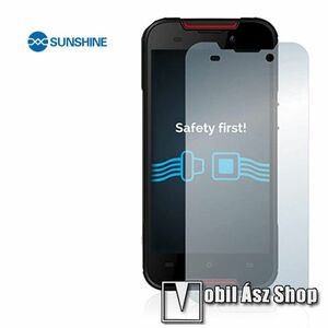SUNSHINE Hydrogel TPU képernyővédő fólia, teljes kijelzőre - Ultra Clear, ÖNREGENERÁLÓ! - 1db - Cubot Quest Lite - GYÁRI kép