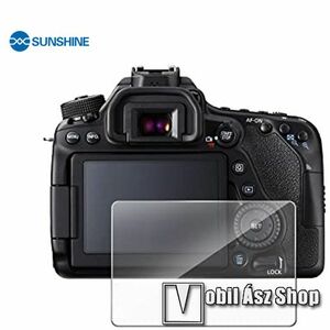 SUNSHINE Hydrogel TPU kamera, fényképező védőfólia - Ultra Clear, ÖNREGENERÁLÓ! - 1db, a kijelzőt védi - Canon EOS 80D / 70D / 77D / 800D / 9000D - GYÁRI kép