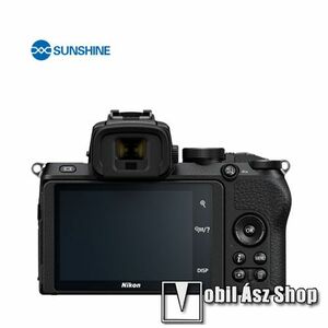 SUNSHINE Hydrogel TPU kamera, fényképező védőfólia - Ultra Clear, ÖNREGENERÁLÓ! - 1db, a kijelzőt védi - Nikon Z5 - GYÁRI kép