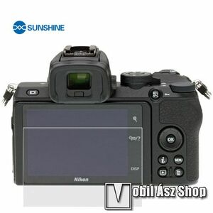 SUNSHINE Hydrogel TPU kamera, fényképező védőfólia - Ultra Clear, ÖNREGENERÁLÓ! - 1db, a kijelzőt védi - Nikon Z50 - GYÁRI kép