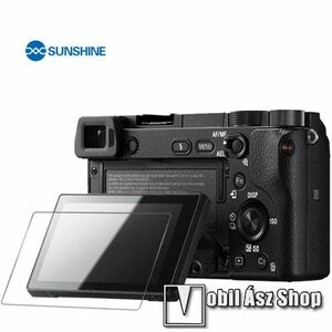 SUNSHINE Hydrogel TPU kamera, fényképező védőfólia - Ultra Clear, ÖNREGENERÁLÓ! - 1db, a kijelzőt védi - Sony Alpha 6600 / Alpha 6100 - GYÁRI kép