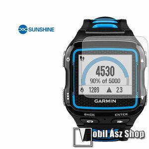Garmin Forerunner 920XT, Sunshine Hydrogel TPU okosóra képernyővédő fólia, Ultra Clear, Önregeneráló!, 1db kép