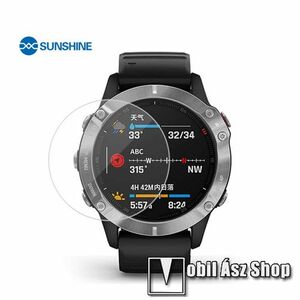 Garmin Fenix 5 Plus, Sunshine Hydrogel TPU okosóra képernyővédő fólia, Ultra Clear, Önregeneráló!, 1db kép