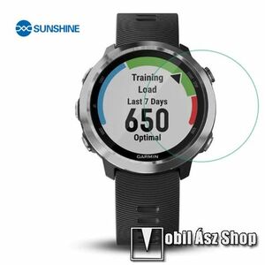 Garmin Forerunner 645, 645 Music, Sunshine Hydrogel TPU okosóra képernyővédő fólia, Ultra Clear, Önregeneráló!, 1db kép