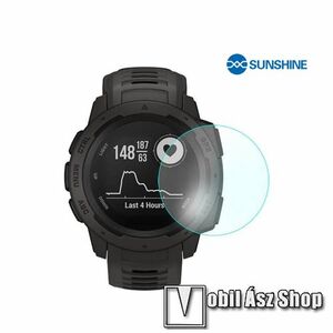 Garmin Instinct, Instinct Solar, Sunshine Hydrogel TPU okosóra képernyővédő fólia, Ultra Clear, Önregeneráló!, 1db kép