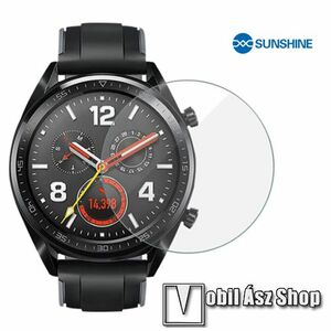 Huawei Watch GT 46mm, Sunshine Hydrogel TPU okosóra képernyővédő fólia, Ultra Clear, Önregeneráló!, 1db kép