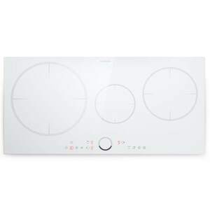 Klarstein Delicatessa 80, beépített indukciós főzőlap, 3 zóna, 6000 W, Paella zóna, üvegkerámia kép