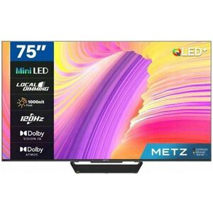 Metz TV 75 Hüvelykes Led 4K TV-Hez És Szórakozáshoz Smart TV Hdr 10+ kép