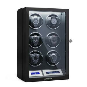 Klarstein Sarthe 6, óratekercselő, 6 órához, 5 forgatási mód, LED világítás, érintésvezérlés, távirányító kép