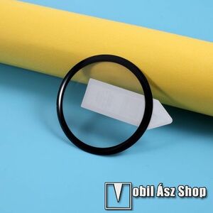 RURIHAI okosóra előlap védő karcálló flexibilis edzett üveg - 1db, 9H, 3D, A teljes felületén tapad! - A TELJES ELŐLAPOT VÉDI! - FEKETE - SAMSUNG Galaxy Watch Active2 44mm - GYÁRI kép