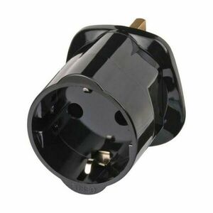 Utazó Adapter Europe to UK Földelt kép