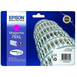 Epson 79XL T7903 Magenta tintapatron eredeti C13T79034010 Pisai f... kép