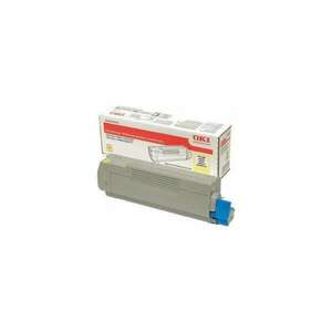 Oki C612 toner yellow ORIGINAL kép