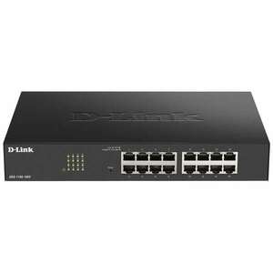 D-Link DGS-1100-16V2/E Switch 16x1000Mbps Fémházas Asztali Menedz... kép