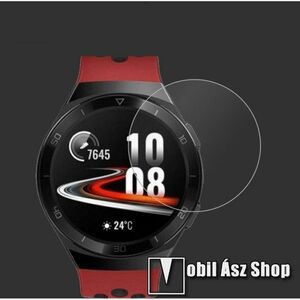 Okosóra előlap védő karcálló edzett üveg - 1db, 0.3mm, 9H, A képernyő sík részét védi - HUAWEI Watch GT 2e kép