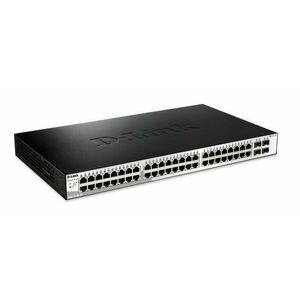 D-Link DGS-1210-52/E Switch 48x1000Mbps + 4xGigabit SFP Menedzsel... kép