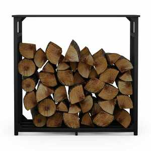 Blumfeldt Valdivian fatároló, 1, 5 rakodóméter, stabil, acél, esővédő fedél, hordtáska kép