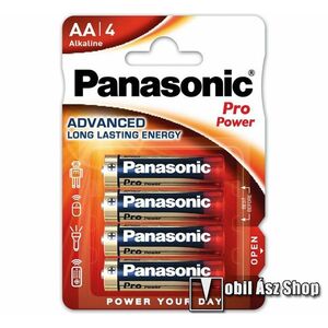 PANASONIC Elem (AA, LR6PPG, 1.5V, Ceruza) 4db / csomag kép