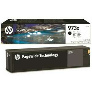 HP 973X Fekete Tintapatron - PageWide kép
