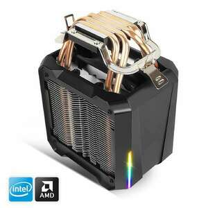 Spirit Of Gamer AIRCOOLER PRO ARGB univerzális CPU hűtő (AIRCOOLE... kép