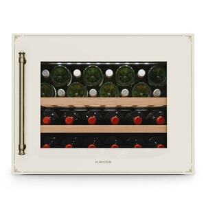 Klarstein Vinsider Victoria 28 borhűtő, 28 palack, érintés, UV-védelem, LED, csendes, 2 polc, 2 polc kép