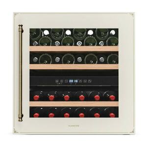 Klarstein Vinsider Victoria 36 borhűtő, 36 palack, érintés, UV-védelem, LED, csendes, 3 polc kép